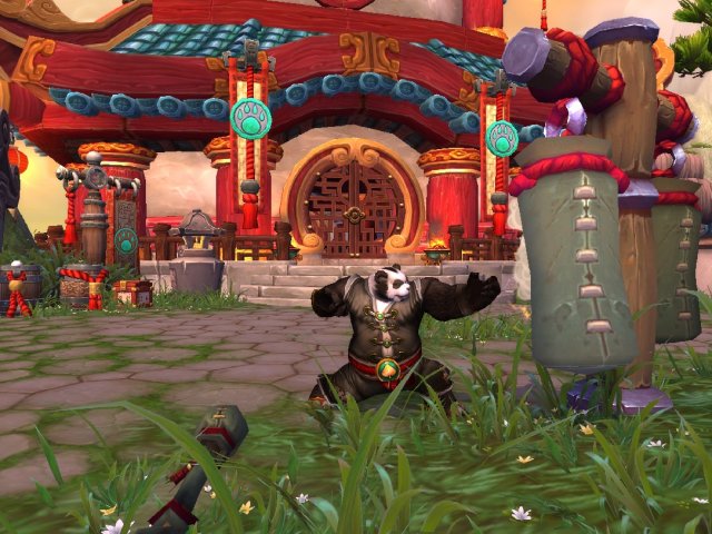 wow_mists_of_pandaria_--_pandaren_monk_striking_target_dummy_2